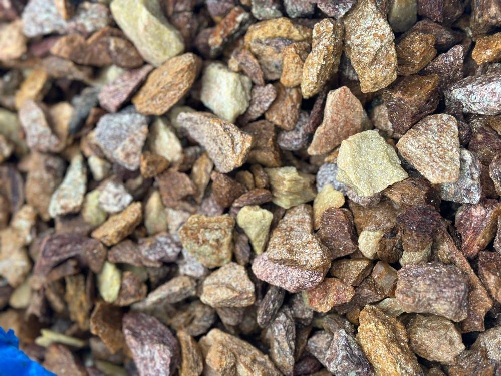 Златолит персиковый декоративная каменная крошка купить в Оби