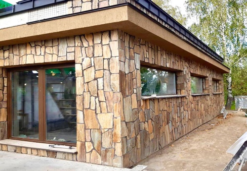 Плитняк кора дерева для фасада купить в Оби