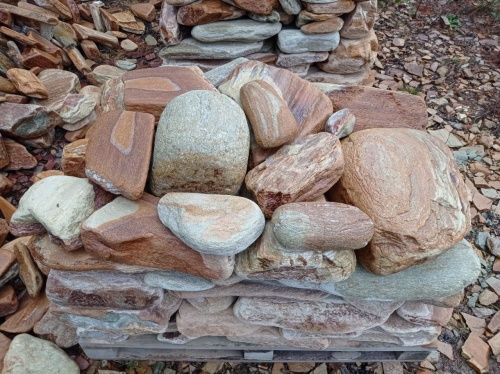 Златолит жёлтый, жёлто-зелёный глыбки и валуны для ланшафтного дизайна купить в Оби