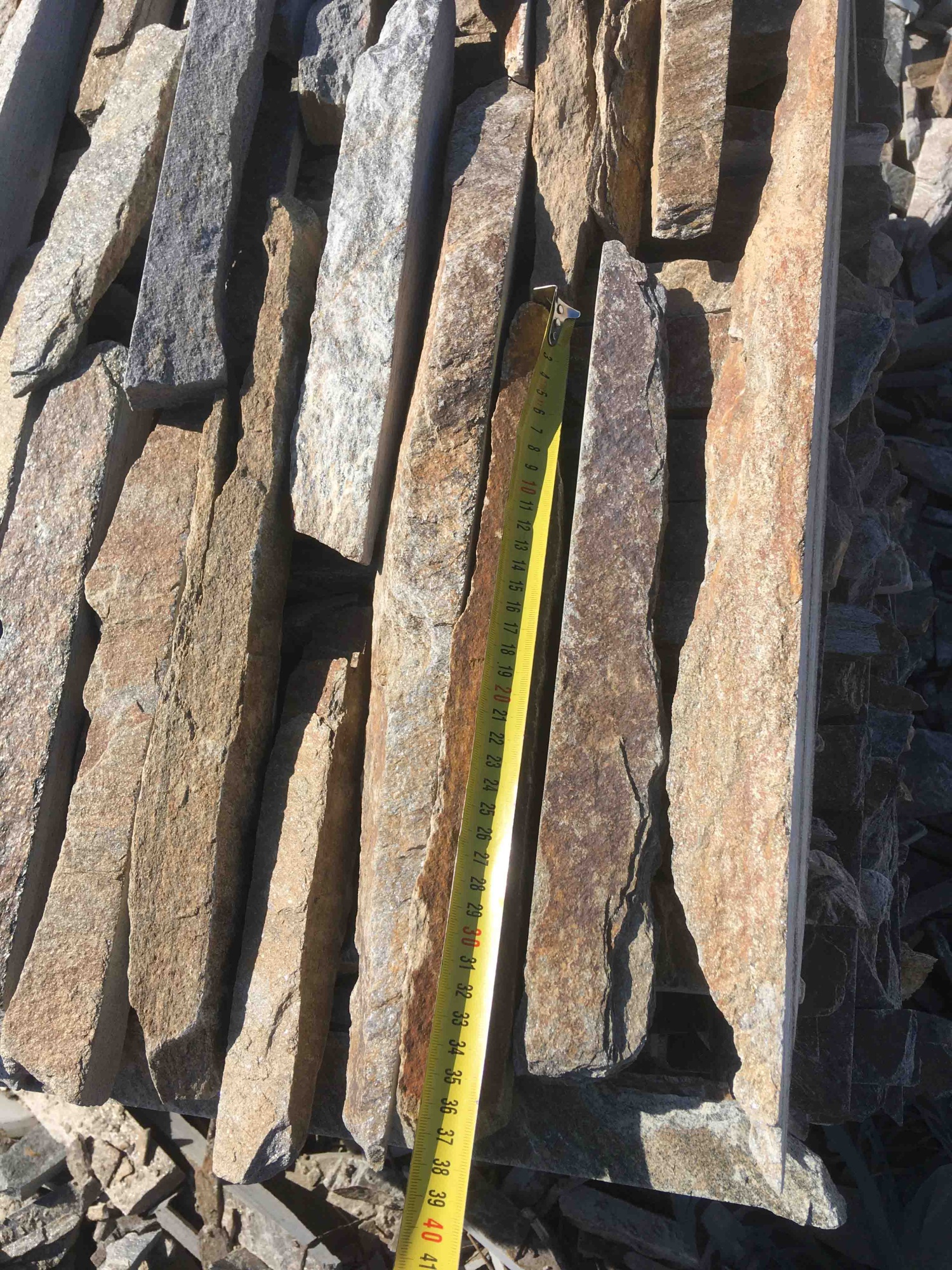 Горбушка златолит мультиколор для облицовки купить в Оби