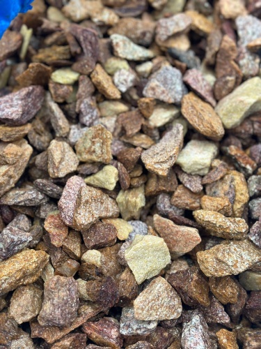 Златолит персиковый декоративная каменная крошка купить в Оби