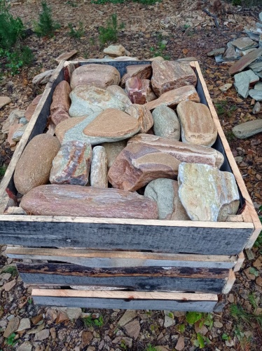 Златолит жёлтый, жёлто-зелёный глыбки и валуны для ланшафтного дизайна купить в Оби