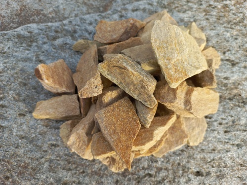 Златолит жёлтый декоративная каменная крошка купить в Оби