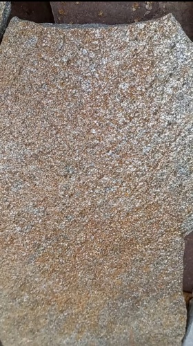 Плитняк златолит серебристый для цоколя, отмостки купить в Оби