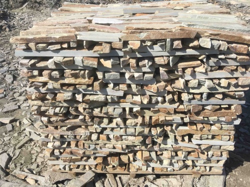 Горбушка златолит золотистый для облицовки купить в Оби