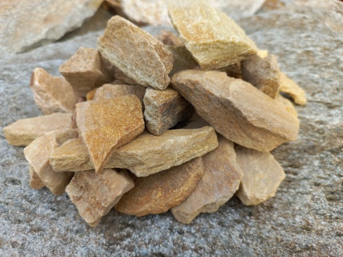 Златолит жёлтый декоративная каменная крошка купить в Оби