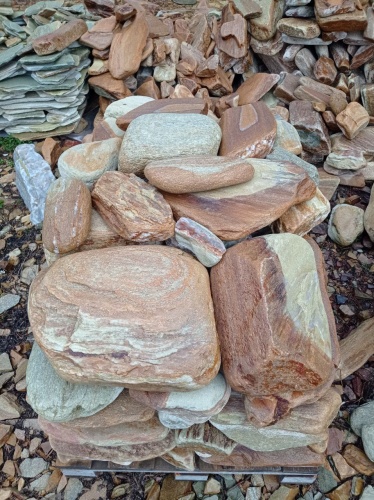 Златолит жёлтый, жёлто-зелёный глыбки и валуны для ланшафтного дизайна купить в Оби