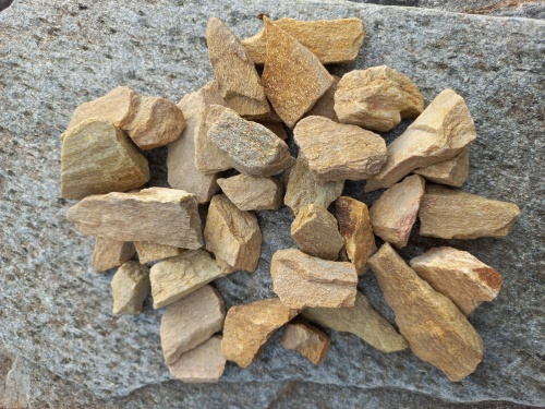 Златолит жёлтый декоративная каменная крошка купить в Оби